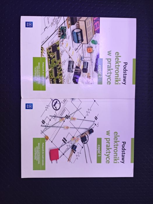 Zestaw książek Podstaway elektroniki w praktyce cz1/2