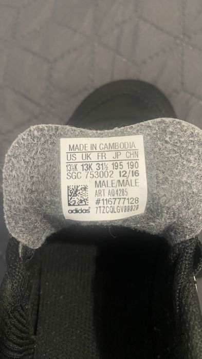 Бутси Adidas Goletto оригінал 31,5 р. 19,5 см