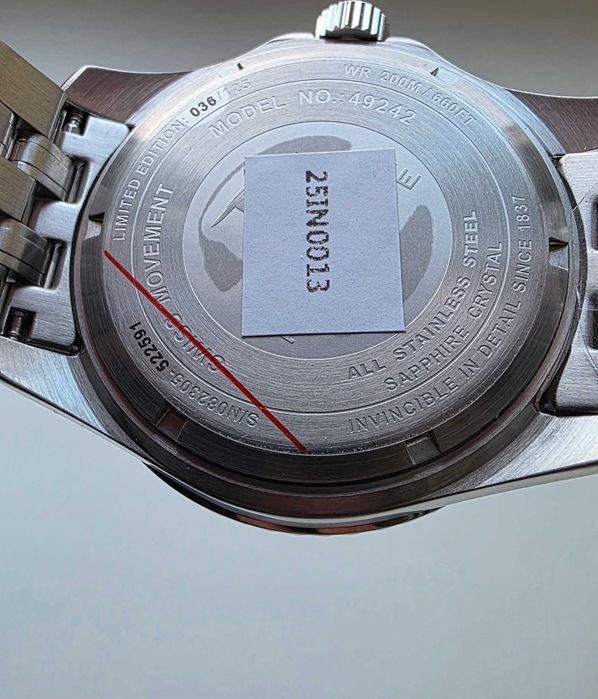 Мужские часы Invicta Reserve Swiss ETA, Limited 036/125 (Инвикта) 44мм