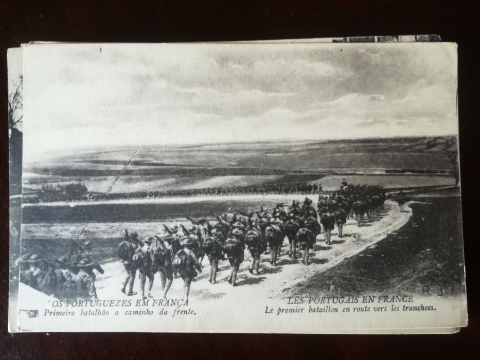 Postais antigos da guerra 1914/1918