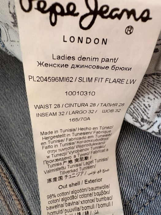 Calças de ganga Pepe Jeans [W28 L32] - Equivale a 38 europeu