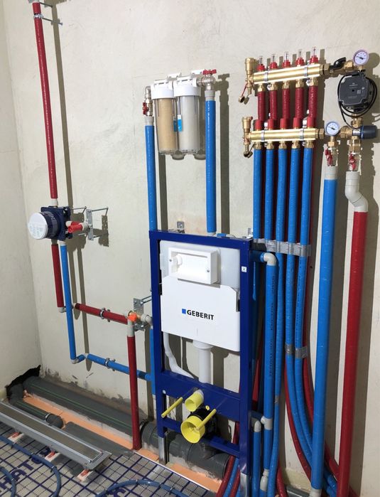 Тепла підлога. Монтаж Опалення. Встановлення Сантехніки. Каналізація