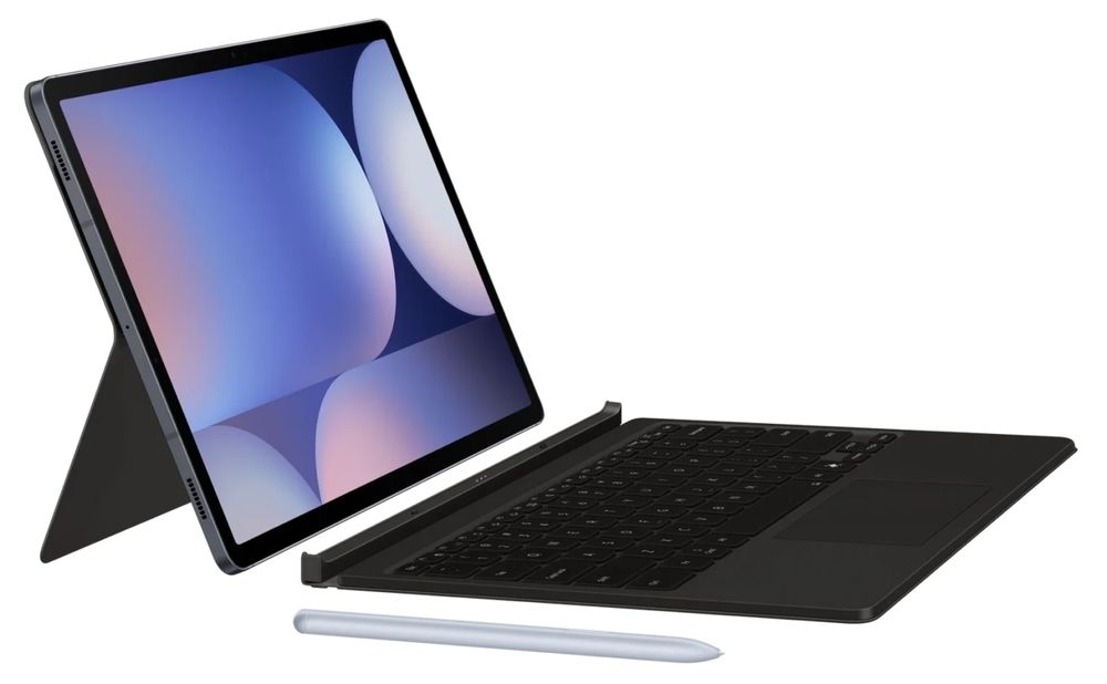 Оригінальний чохол-клавіатура для Samsung Tab S9+ / S10+ / S9 FE+ (Укр/Англ)