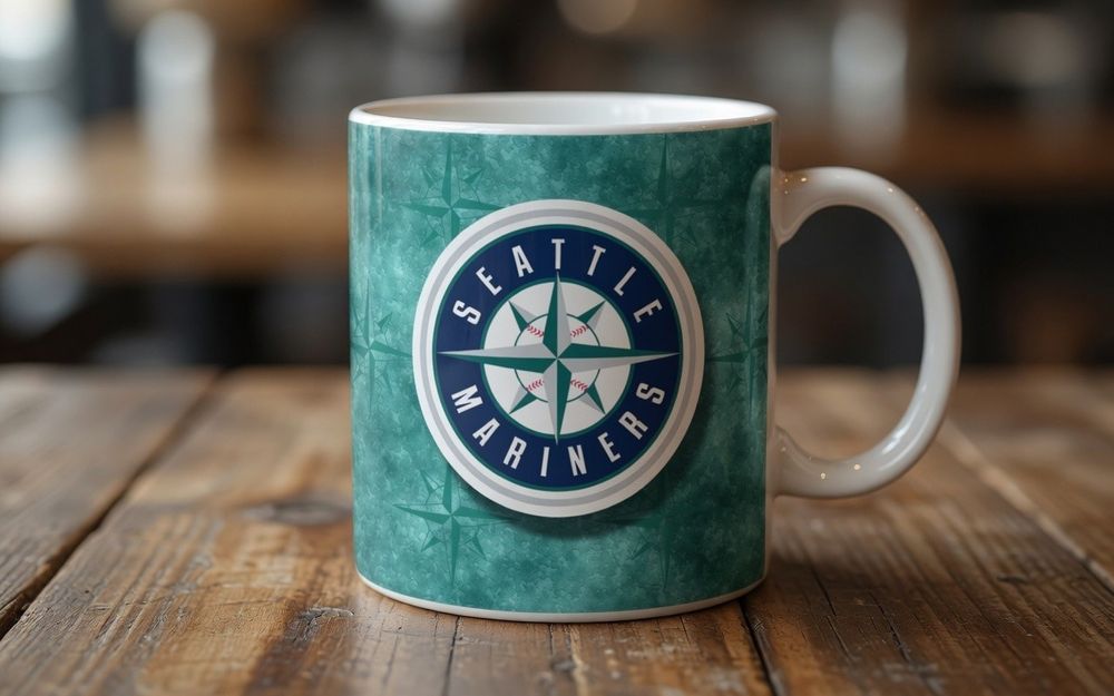 Seattle Marines prezent dla kibica baseball kubek ceramiczny gadzet