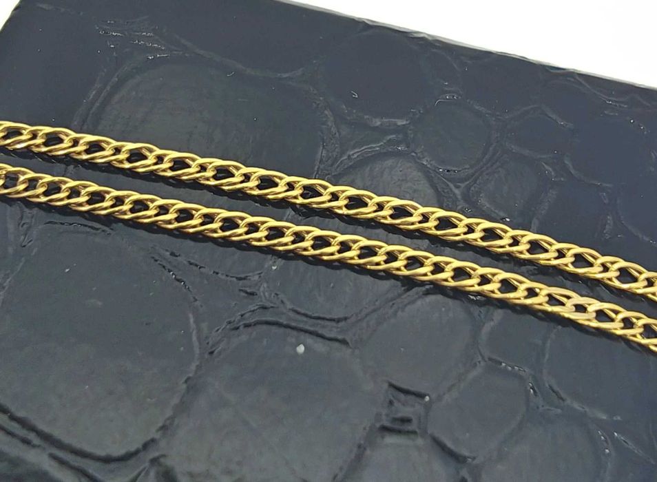 Złoty łańcuszek o splocie monalisa 585 50cm 1,23g