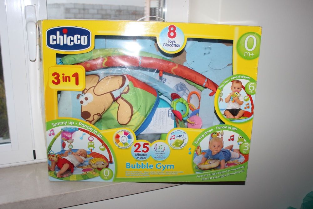 Conjunto de brinquedos bebé CHICCO - Tapete e andarilho