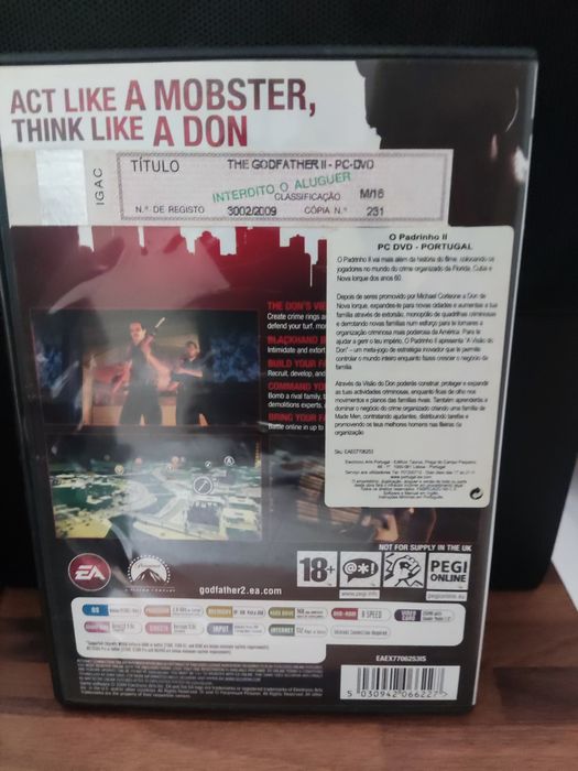 Jogo PC the Godfather ll