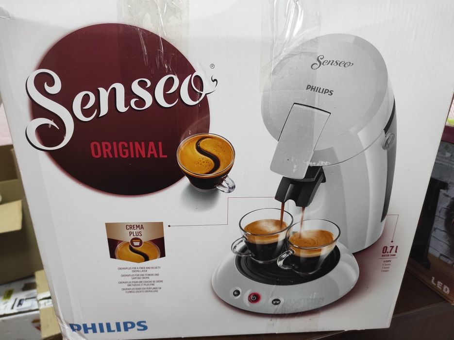 Кавоварка Philips Home SENSEO® Original Plus з підставкою, сірого кол.