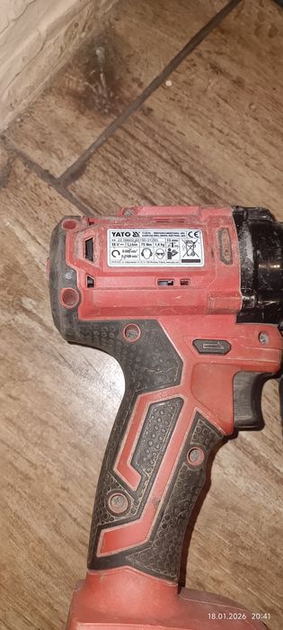 Wiertarko wkrętarka yato z udarem 75Nm