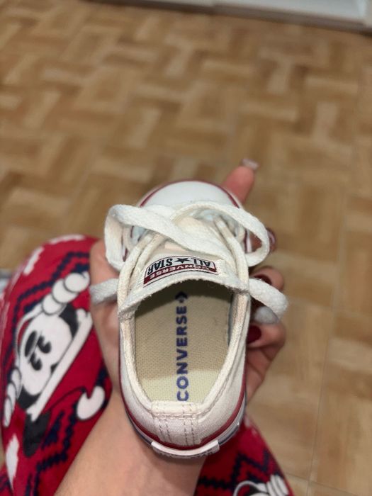 All star branco bebe