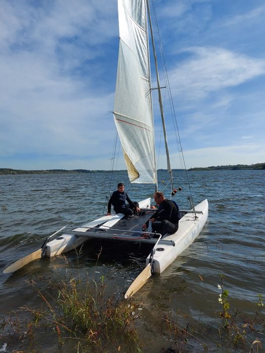 Katamaran Nacra  Inter 18 plus przyczepa.