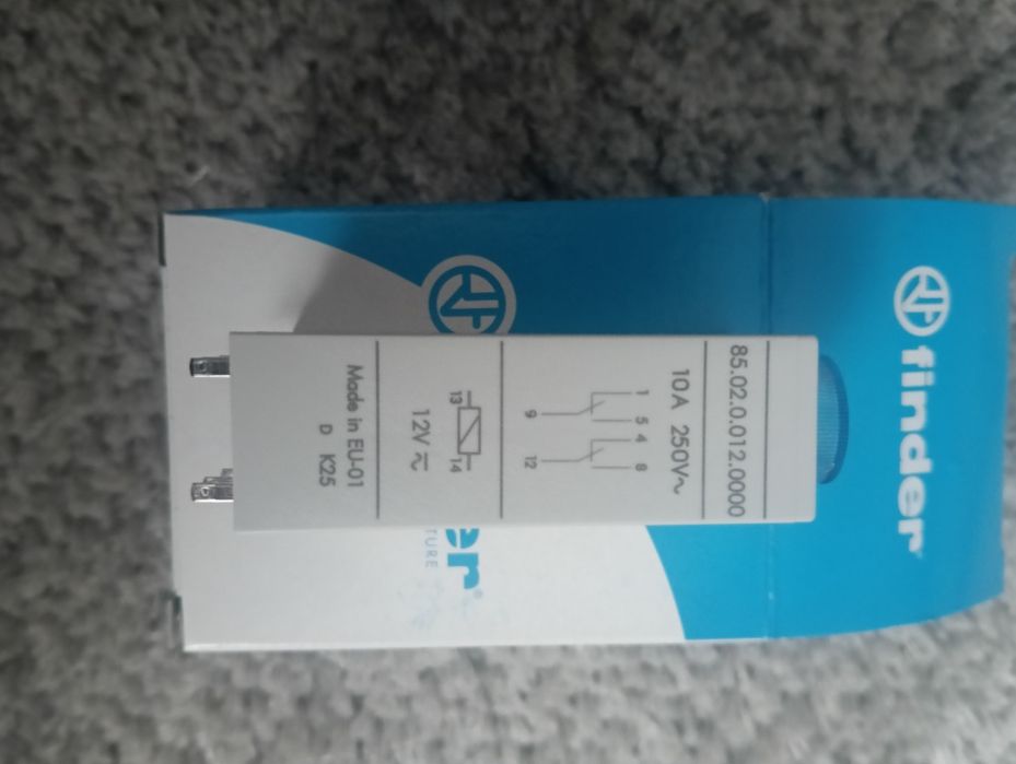 Relé 12V AC/DC Temporizado (10A -250V) NOVO