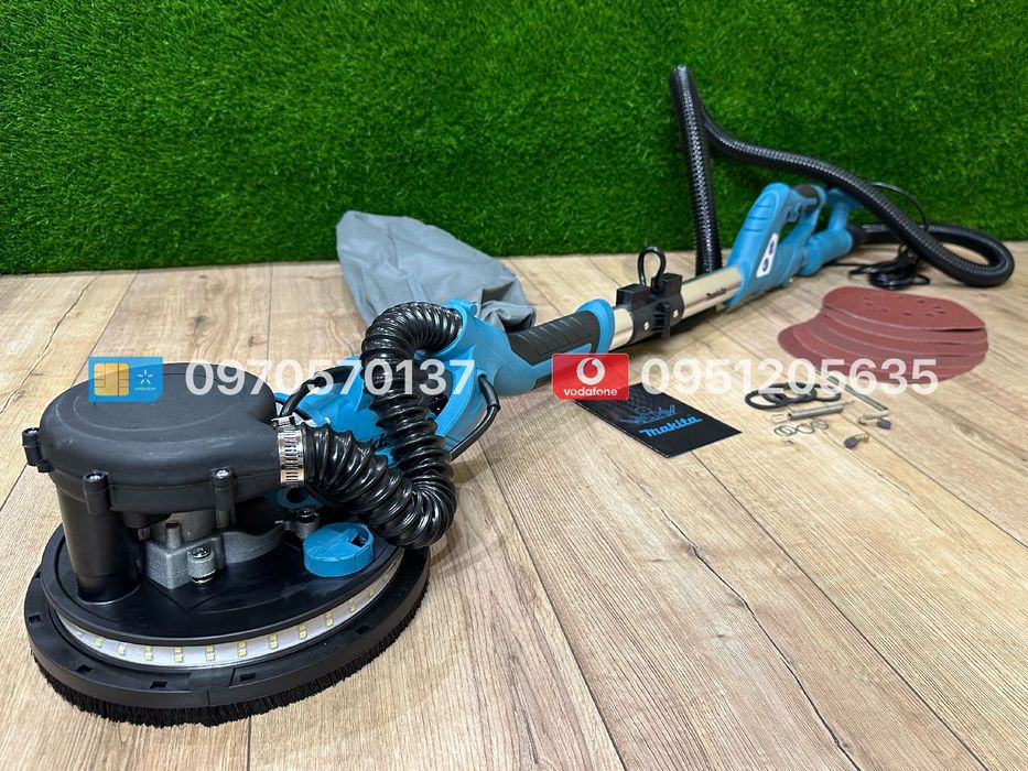 Шліфмашинка для стін та стель по гіпсу ( Жираф ) Makita ECDWS17-225