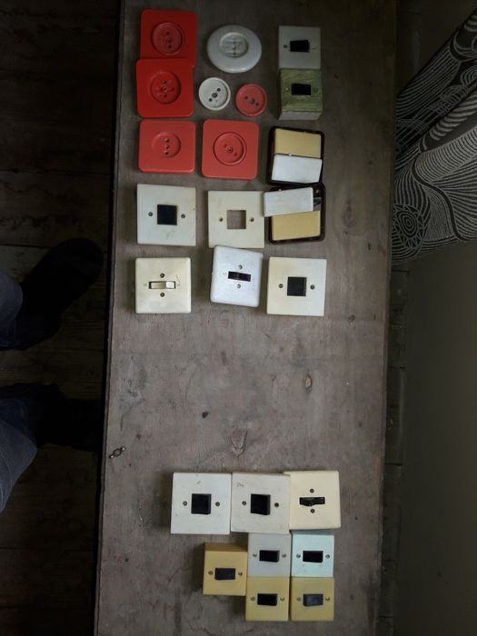 Вьіключатели и розетки СССР