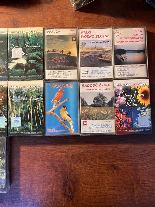 Muzyka relaksacyjna - 17 kaset