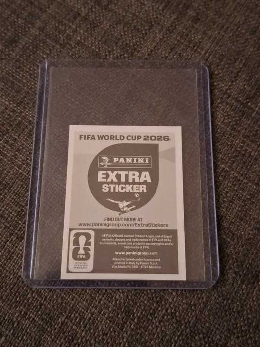 Erling Haaland extra sticker Panini 2026