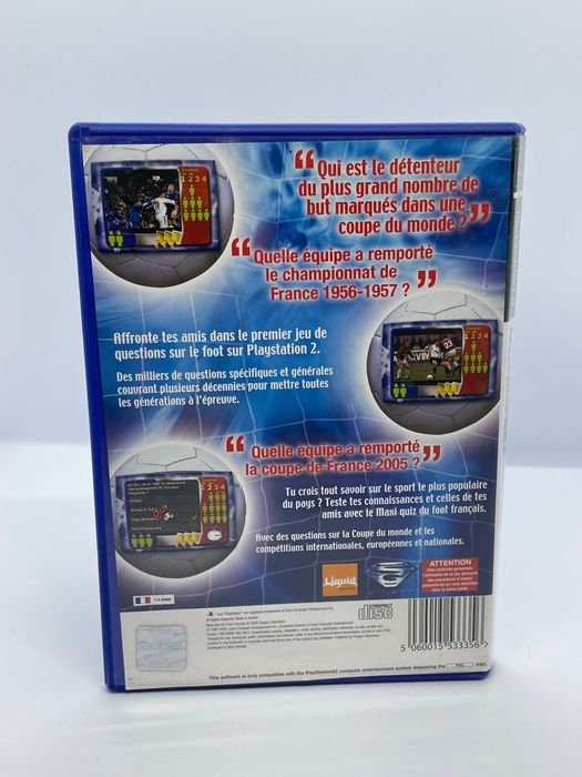 Maxi Quiz Du Foot Francais PS2 (FR) Po Francusku