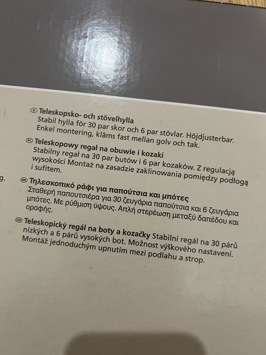 Stojak na buty WENKO