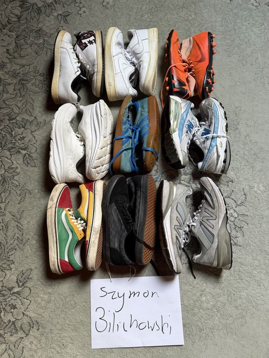 Markowe buty odzież używana nike adidas new balance