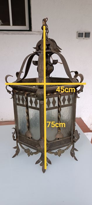 Candeeiros estilo medieval vintage
