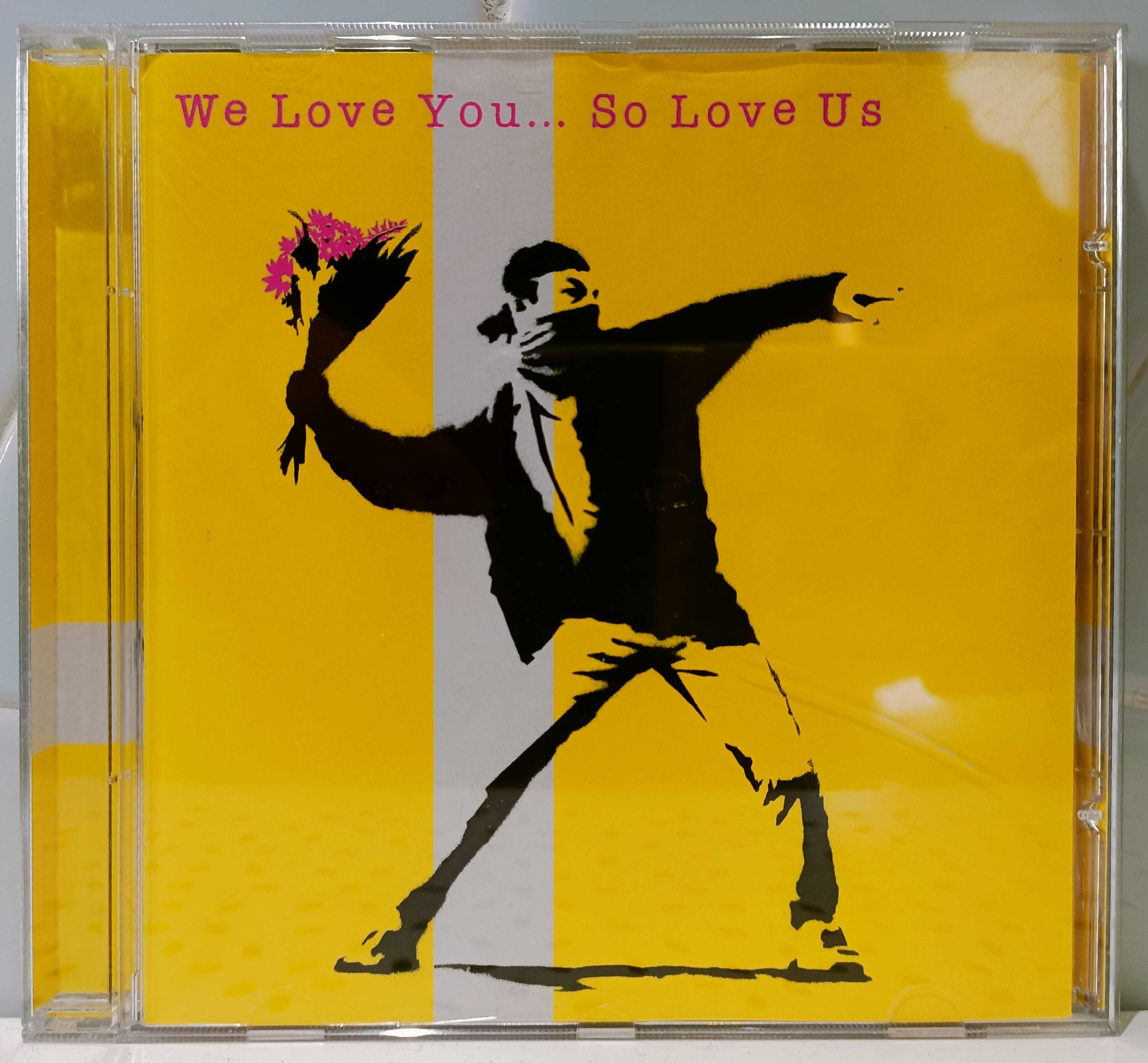 We Love You So Love Us | Banksy's CD record Cover Art