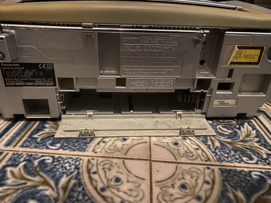 Radio portatil panasonic