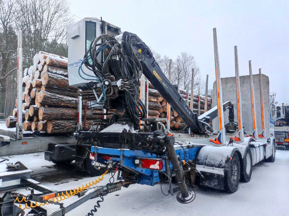 scania do drewna  6x4 R580 Epsilon 110 L