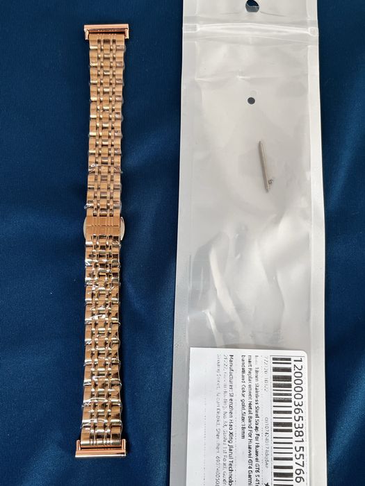 Bransoleta 18mm zlota