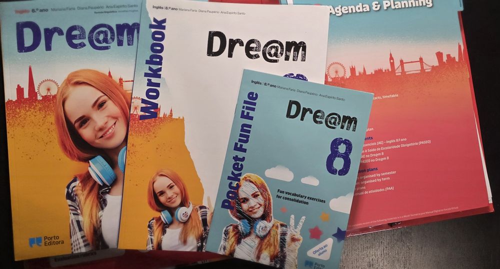 Dream 8 - Conjunto Pedagógico 8⁰ ano - Inglês