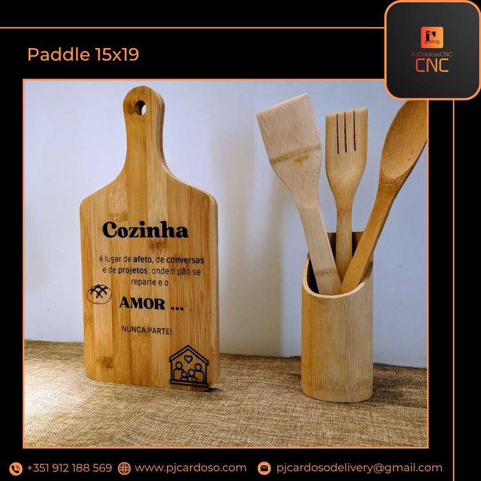 Tábua de Madeira Personalizada | Gravação a Laser