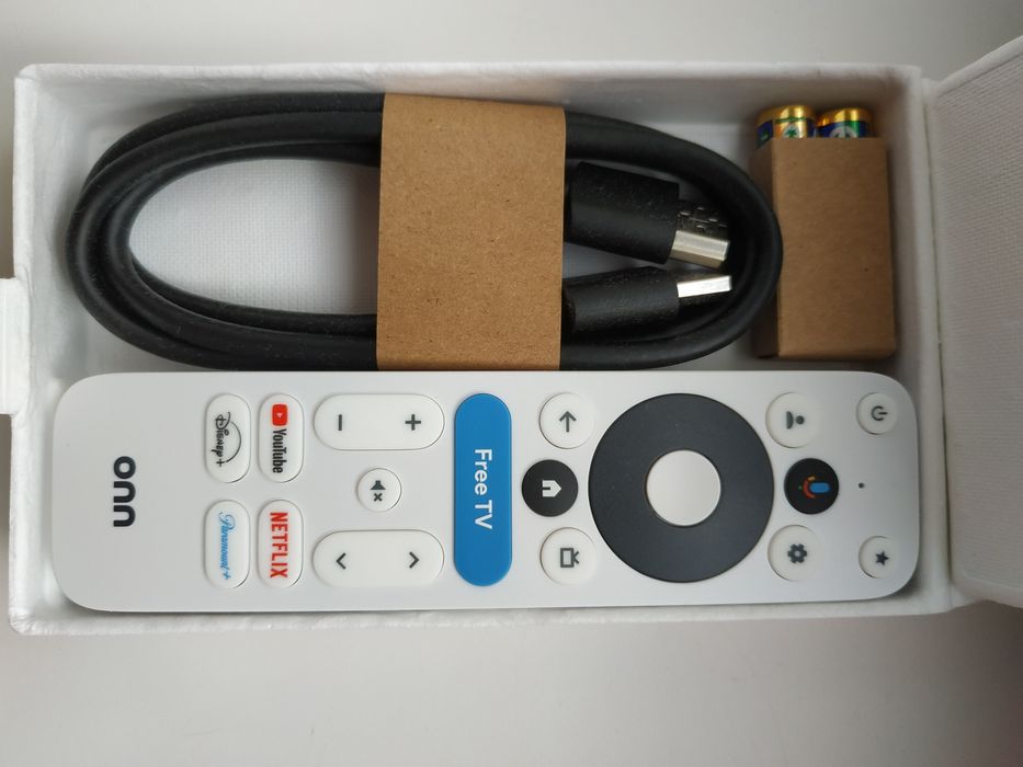 Приставка Onn 4K Plus Google TV. Сертифікована. Новая