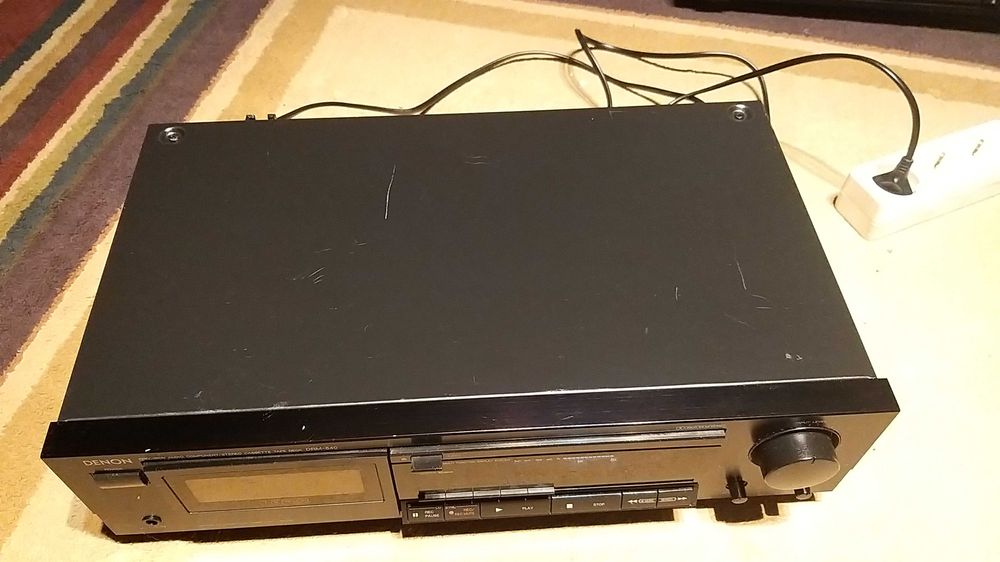 leitor de cassetes denon DRM 540