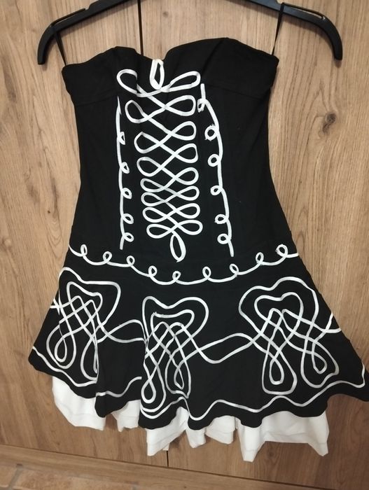 Vestido cai cai preto