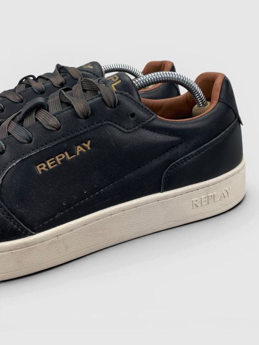 Buty Sportowe Replay Sneakers Czarny Brązowy Rozmiar 43