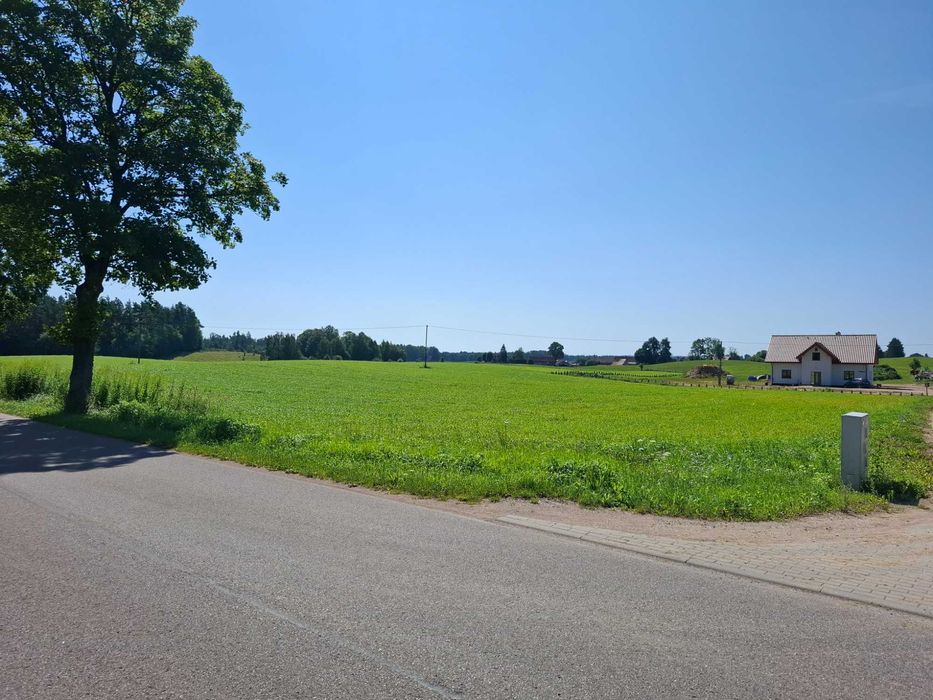 Mrągowo/Gązwa ,Działka 4000 m² | Media | Dojazd asfalt |