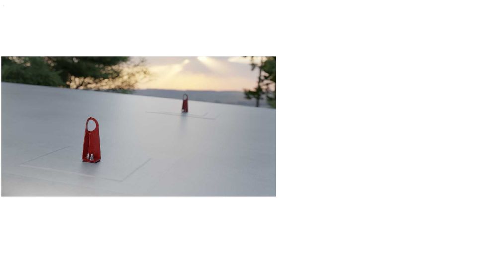 Punkt asekuracji przed upadkiem z dachu CWL