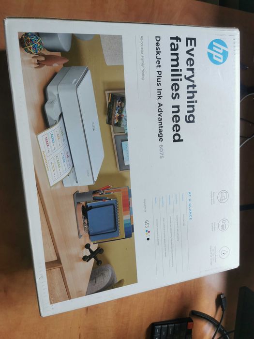 Drukarka/skaner/urządzenie wielofunkcyjne HP DeskJet Plus Ink Advantage 6075