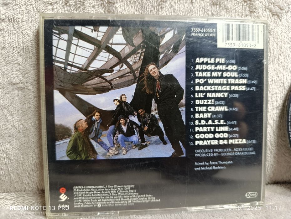 Płyta CD White Trash album z 1991r.