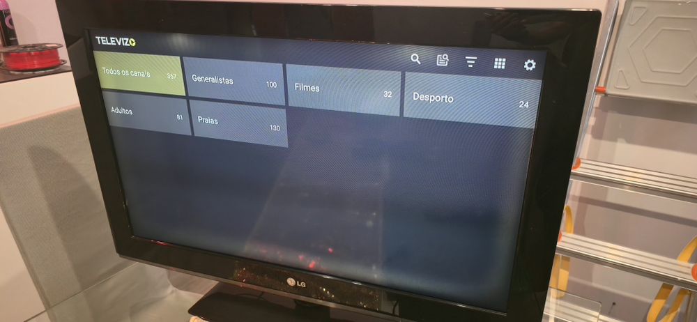 Televisão LG de 32 polegadas