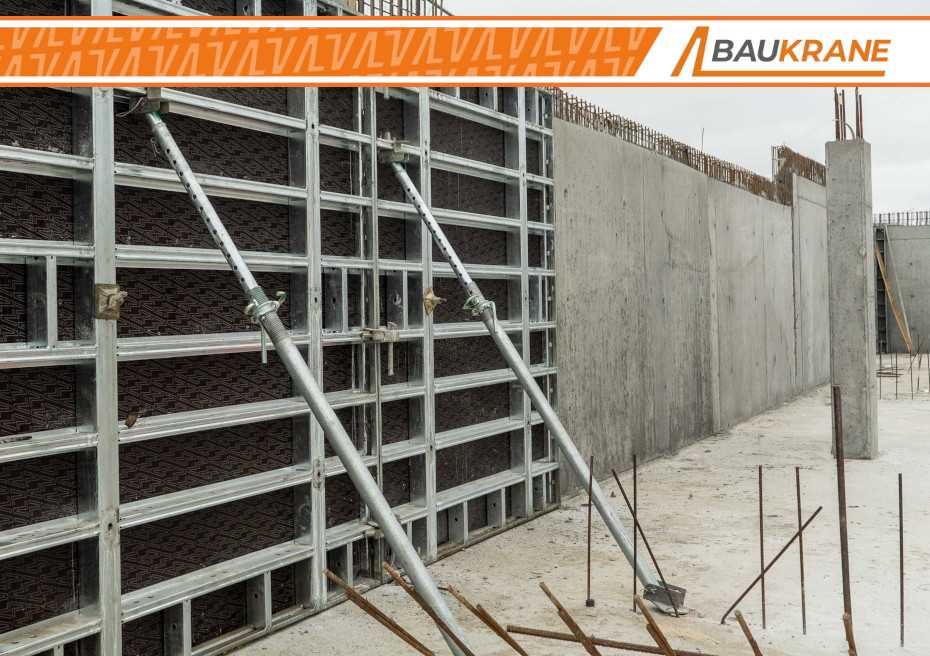 Szalunek ścienny Bauframe 250m2, Nowe płyty + akcesoria, Producent