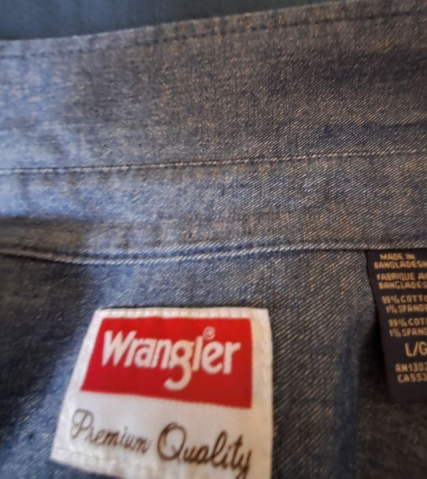 Wrangler- koszula/kurtka męska jeansowa r.L(XL