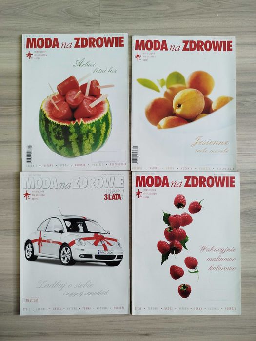 Moda na zdrowie nr 5, 7, / 2006, nr 6, 9 / 2007