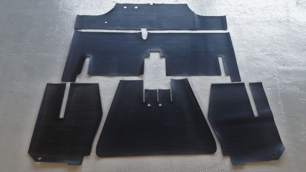 SYRENA 105 L Syrenka WYKŁADZINA gumowa podłoga NOWA Biegi w podłodze