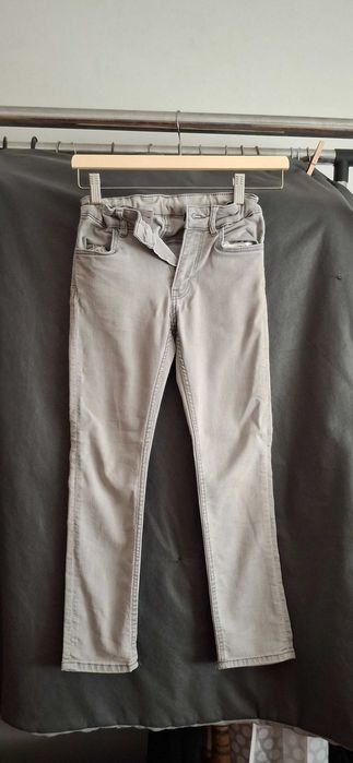 Jeans cinzentos skinny