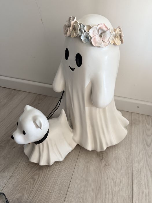 Figurka duch duszek halloween piesek duza halfprice nowa