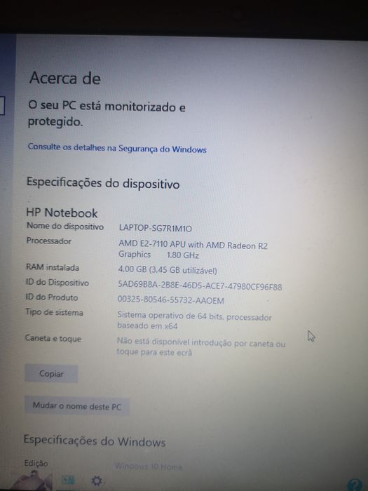 Computador portátil hp443707292490803202