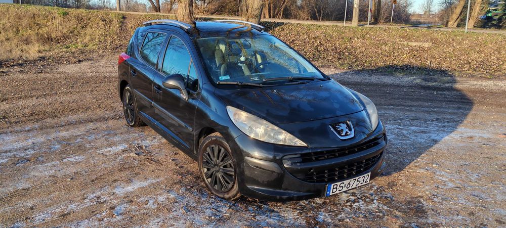 Peugeot 207 SW Diesel 1.6 2007 rok ważne PT i OC