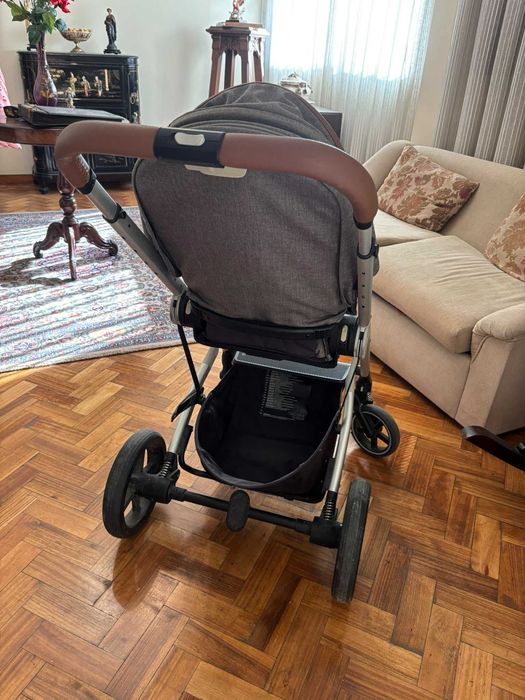 Conjunto Cybex Balios S + alcofa + Cloud T + base ISOFIX Z