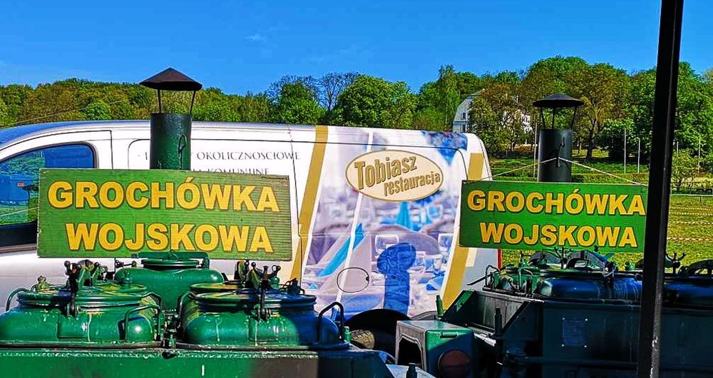 Grochówka wojskowa z kuchni polowej, grill, obsługa imprez firmowych