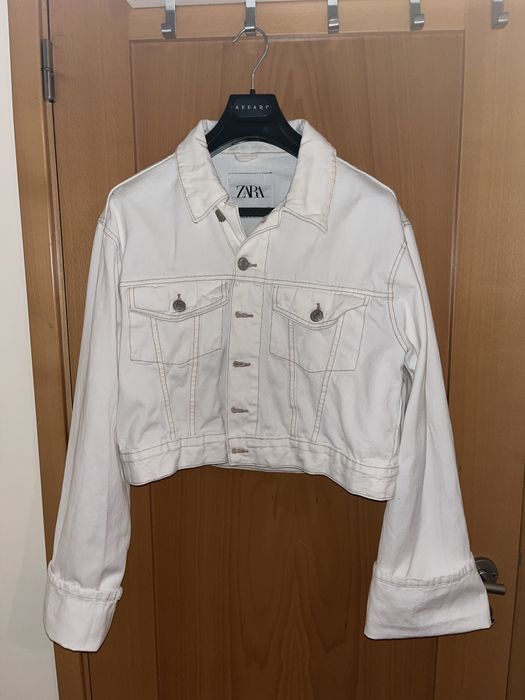Casaco branco ZARA
